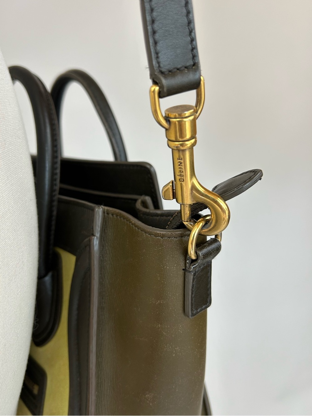 Céline Nano Mini Luggage Tricolor Tote - Picture 8 of 16